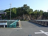 名崎橋周辺の地形