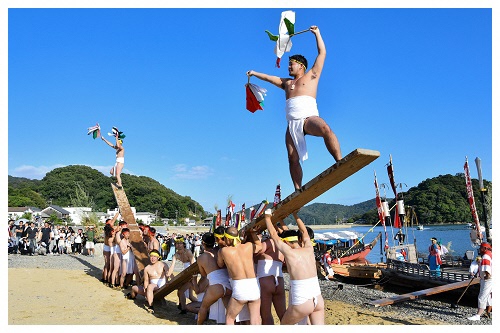 坂越の船祭の写真