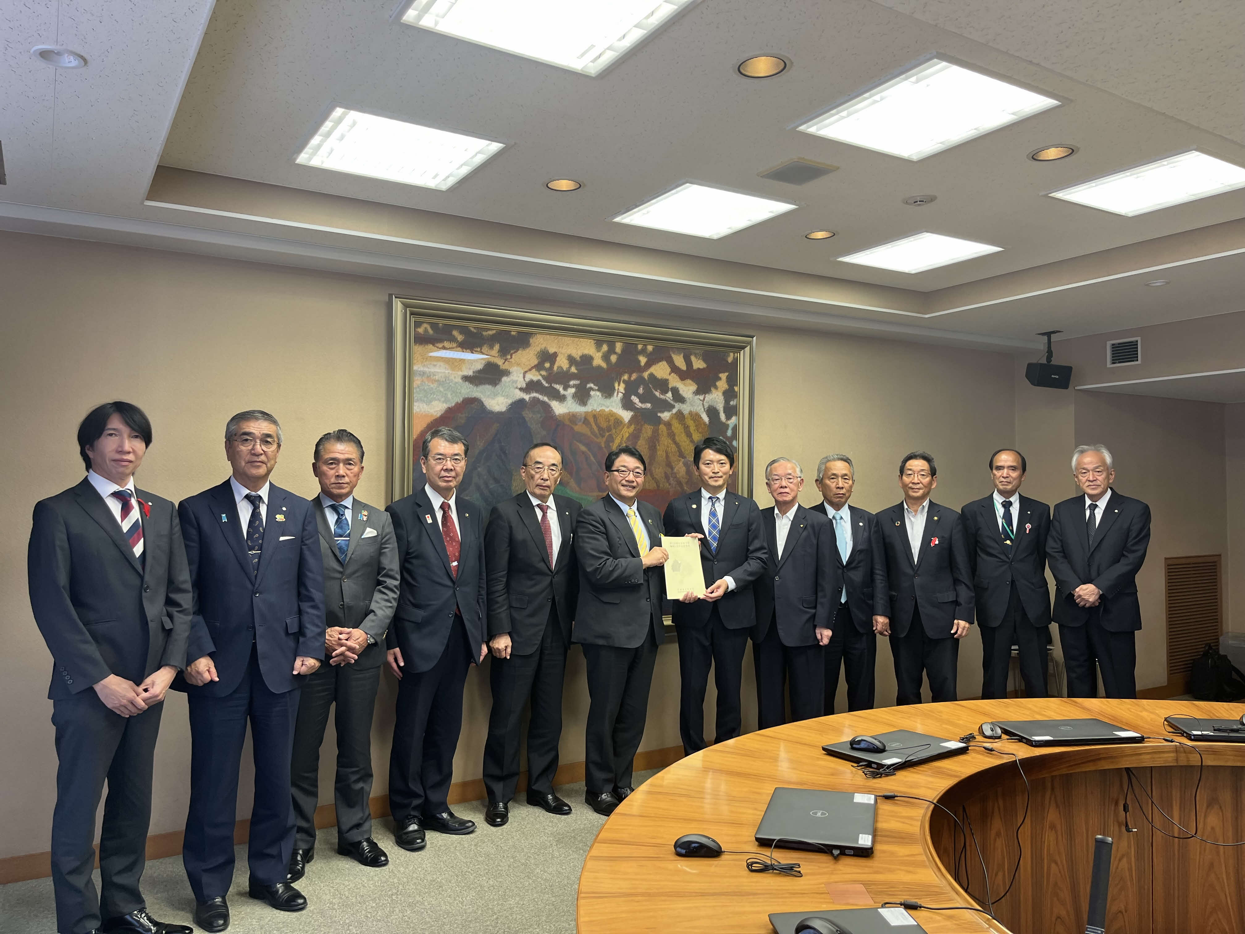 西播磨市町長会県知事要望会