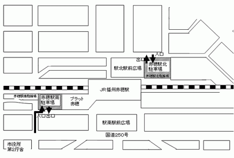 駐車場位置図の画像