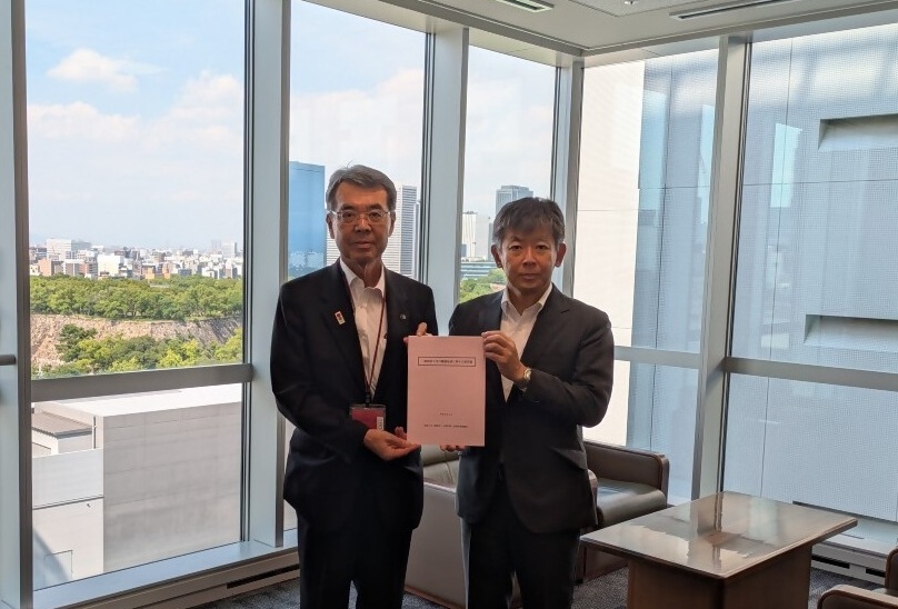 齋藤近畿地方整備局長へ要望1