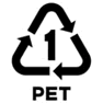 「ペットボトル」識別マークのロゴ画像